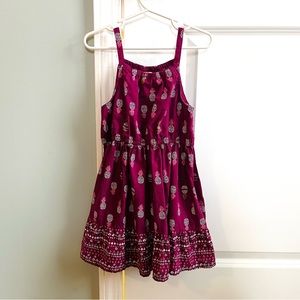 Toddler girls pineapple sundress